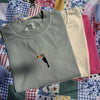 Toucan Embroidered T-Shirt by EnjoyMyDesign LLC