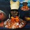 Pet Clothes Halloween Dog Cat Party Decoration Halloween Skull Black Costume by My Store