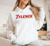 Funny Tylenol Epsteinaminophen Hoodie – Dark Humor Conspiracy Graphic Tee, Sarcastic Adult Joke Shirt by Dog Mom Hat