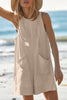 Lovelet Round Neck Sleeveless Romper