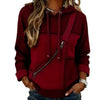 Women’s 3D Printed Hooded Sweatshirt – Long Sleeve Pullover by FitiqueFit