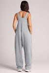 Lovelet V-Neck Wide Strap Overalls