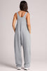 Lovelet V-Neck Wide Strap Overalls