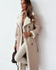 Women’s Belted Double-Breasted Winter Trench Coat by FitiqueFit