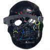 Halloween skull LED glowing mask by My Store