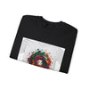 Painterly Abstract Floral Swirl Sweatshirt | artsy brushstroke apparel by Tristan’s Treehouse