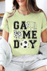 Soccer Game Day Graphic Tee by Wild and Free Boutique