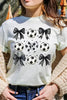 Retro Soccer Bow Graphic Tee by Wild and Free Boutique