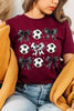 Retro Soccer Bow Graphic Tee by Wild and Free Boutique