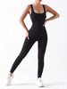 Women’s Ribbed Sleeveless Jumpsuit by FitiqueFit