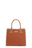 Nicole Lee USA Structured Tote Bag Monogram Print Pattern