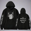 Angel and Devil Hoodie – Unisex Couple Graphic Pullover Sweatshirt by FitiqueFit
