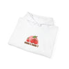 Retro Cherry Graphic Hoodie | kawaii fruit design, vintage cherry motif by Tristan’s Treehouse