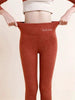 Women’s Fleece-Lined High-Waist Shark Leggings by FitiqueFit