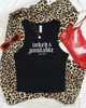 inked & unstable cropped tank by Madness & Mayhem LLC