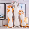 Plush Long Cat Body Pillow by Furr Baby Gifts