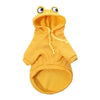 Soft Warm Cat Clothes For Small Dogs Cats Funny Halloween Cosplay Frog Costume Kitten Creative Sweatshirts Pet Autumn Hoodies by My Store