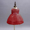 Solid Color Flower Girl Children's Dress