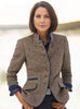Women’s Color-Block Woolen Jacket – Multi-Button Casual Elegant Coat by FitiqueFit