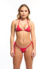 Micro bikini Polka Dot Red G string