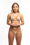Micro bikini Gold Rafa G string