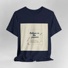 Believe in the Process T‑Shirt | note to self shirt, post‑it note design by Tristan’s Treehouse