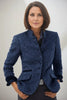 Women’s Color-Block Woolen Jacket – Multi-Button Casual Elegant Coat by FitiqueFit