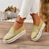 Casual Women’s Sneakers | Four-Seasons Thick-Sole Pedal Flat Shoes by FitiqueFit