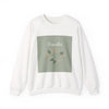 Breathe mountain leaf design Sweatshirt | nature vibes, calming minimal by Tristan’s Treehouse
