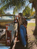 Rebel Yell Horse & Leopard Print Reversible Duster by Lil Bee's Bohemian