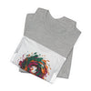 Abstract Floral Swirl Tee | Painterly Brushstroke Apparel, Artsy Graphic Design by Tristan’s Treehouse