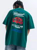 Men's Letter Round Neck Short Sleeve T-Shirt by Simply Love
