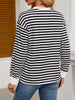 Striped Long Sleeve Casual T-Shirt by Simply Love