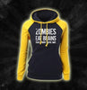Zombies Eat Brains Hoodie – Funny Unisex Graphic Pullover Sweatshirt by FitiqueFit
