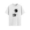 Banana Republic Retro Logo T-Shirt - Classic Casual Apparel (White ver) by Dog Mom Hat