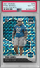 Graded 2021 Panini Mosaic Penei Sewell #370 Reactive Blue Rookie Football Card PSA 10