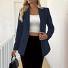 Long-Sleeve Single-Button Jacket – 4 Colors, S–3XL by FitiqueFit
