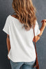 Mist Green Waffle Knit Boat Neck Short Sleeve Top by Wild and Free Boutique