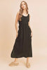 Stylish Side Slit Round Neck Sleeveless Tank Dress For Women Comfortable, Versatile, and Perfect for Casual and Dressy Occasions by Stevvex