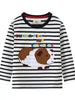 Children's Guinea Pig Explorer Striped Long Sleeve T-Shirt by Simply Love