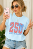 250 Years of Freedom Striped Graphic Tee by Ocean & 7th