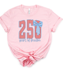 250 Years of Freedom Striped Graphic Tee by Ocean & 7th