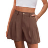 Urban-style Chic Womens High-waisted Casual Shorts by My Store