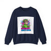 Crash Out With a Smile Sweatshirt | neon graffiti, meltdown streetwear by Tristan’s Treehouse