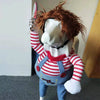 Halloween Pet Costume Pet Dog Funny Clothes Adjustable Dog Cosplay Costume Scary Costume Party Gatherings by My Store