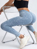 V-Back Scrunch Butt Seamless Yoga Licious Leggings by FitiqueFit
