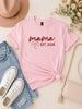 Mama Est 2026 Graphic Tee, Gildan Tee, Graphic Top by Ocean & 7th