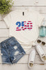 250 Years Faux Patchwork Gildan Tee by Ocean & 7th