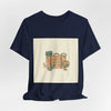 Vintage Travel Postcard tee | passport stamp, wanderlust design by Tristan’s Treehouse