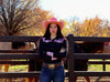 Cherry Groove Western Pearl Snap Rodeo Shirt by Neon Spur